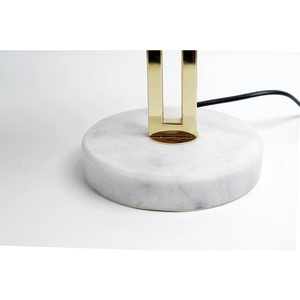 Modern Marble Accent Lamp Featuring Minimal Geometric Structure Warm Ambient Glow And Premium Decorative Styling - Product Image 3