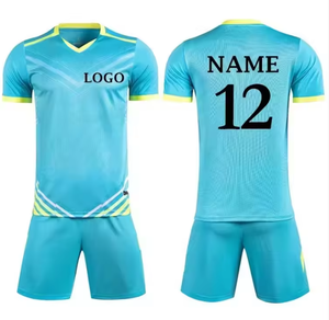 ชุดกีฬาฟุตบอลกลางแจ้งแห้งเร็วสวมใส่สบาย ผลิตจากโพลีเอสเตอร์ - Product Image 5