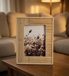 Marco de Fotos de Madera de Mango Hecho a Mano, Personalizable, Ecológico, Moderno, Rústico y Creativo, Decoración para el Hogar, Varios Tamaños, Superventas - Product Image 3