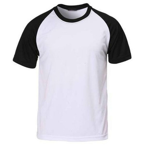 เสื้อยืดคอกลมแขนสั้นผู้ชายสีดำแบบสั่งทำพิเศษ ผ้าคอตตอน 100% เนื้อผ้าวอร์สเตด โลโก้ด้านหน้า ทรงหลวมใส่สบาย ป้องกันขนร่วง เหมาะสำหรับใส่ในฤดูร้อน - Product Image 1