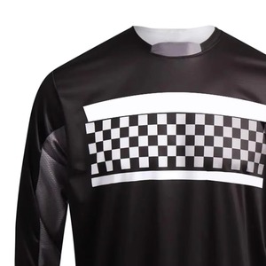 เสื้อเจอร์ซีย์โมโตครอสแบบใหม่ ทีมแข่งขัน แขนยาว โพลีเอสเตอร์ 100% ชุดแข่งรถมอเตอร์ไซค์แบบสั่งทำพิเศษ - Product Image 5