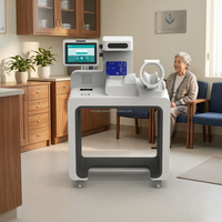 Kiosques médicaux intelligents à écran tactile haute précision, alimentés par énergie solaire, pour l'auto-prise en charge médicale, fabriqués par Huasheng Medical Factory