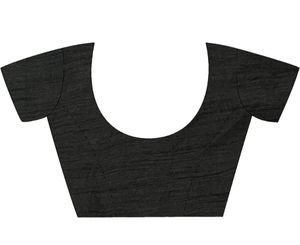 KV Embroidered Bollywood Style Silk <b>Blend</b> Saree - Product Image 5