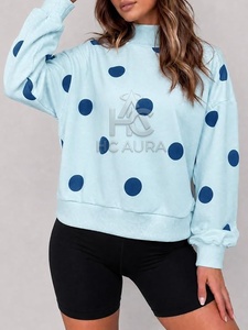Sudadera Oversize Premium de Cuello Alto Estilo Urbano de Alta Demanda, de Algodón Afelpado, Ajuste Holgado, Casual de Invierno, Personalizable con Logotipo Frontal - Product Image 2