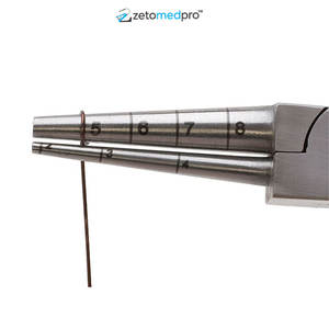 Alicate para Enrollar Alambre de Joyería, Marca ZETOMED PRO, Acero Inoxidable de Alta Calidad, Herramienta de Punta Redonda de 2 mm a 8 mm para Enrollar y Envolver Alambres - Product Image 2