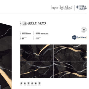 Gama de Porcelana Superior Shine 800x1600 1200x1800 750x1500mm Diseñada para Aportar Brillo Moderno a Entornos Arquitectónicos - Product Image 1