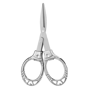 Xách Tay Gấp Kéo Với An Toàn Mini Kính Thiên Văn Cắt DIY Lớp Kim Loại Xử Lý Cho Các Trường Học Văn Phòng Thủ Công Mỹ Nghệ Đi Du Lịch - Product Image 1