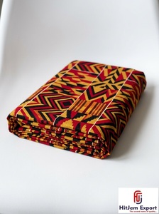 Custom Tanzania African Wax Print Twill Tear Resistant Lightweight 70GSM <b>Fabric</b> Ankara Dress Material Outdoor - Product Image 5