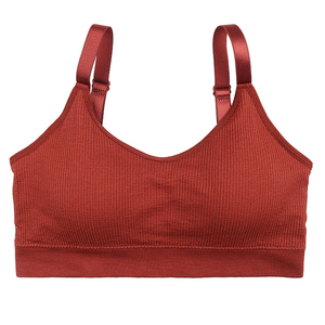 Conjunto de Sujetador Deportivo de Alta Calidad para Mujer, Servicio OEM, Sujetador Deportivo sin Espalda Elegante y Cómodo, Sujetador Deportivo sin Costuras para Yoga, Sexy, Tallas Grandes para Chicas - Product Image 2