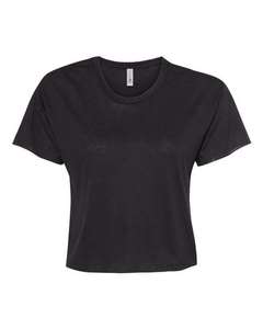 เสื้อครอปสำหรับเทศกาล ปรับแต่งได้ตามต้องการ |   เสื้อยืดครอปท็อปผู้หญิง พิมพ์ลายตามสั่ง สีดำ คอกลม แขนสั้น ทรงหลวม สไตล์ลำลอง - Product Image 1