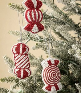 Premium Handcrafted Beaded Christmas Ornament For Festive Gifting DIY Decor Artisan Holiday Stylish Christmas Hanging Accessory - Product Image 5