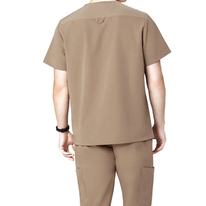 Wholesale price short sleeve Hospital <b>Nurse</b> Uniform Scrub Suit For Female Customize Medical Scrub uniforms - Product Image 4