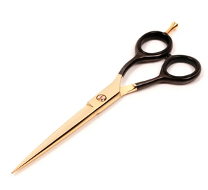 Tijeras de peluquería de plástico, juego de tijeras de acero inoxidable con mango de plástico, tijeras de barbero, peine, tijeras de barbero para cortar el cabello - Product Image 4