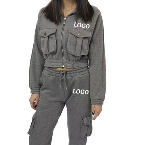 Survêtement cargo élégant et de haute qualité pour femmes, vêtements de sport, tenue de course confortable, survêtement de haute qualité pour femmes - Product Image 4