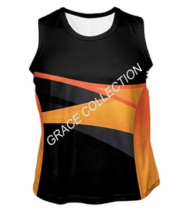 Camiseta con diseño personalizado para correr, chaleco con tu propio diseño, venta al por mayor - Product Image 1
