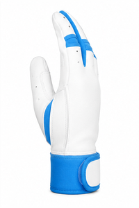 Gants de frappe de baseball personnalisés pour adultes en cuir premium, manchette longue, support de poignet réglable, pour entraînement d'équipe, vente en gros OEM - Product Image 6