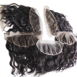Tons chauds, sans adhésif, notre frontal auburn vierge sans colle s'intègre naturellement à chaque fois, longue longueur, origine vietnamienne - Product Image 5