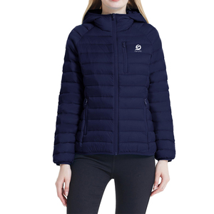 Stylish Design <b>Women's</b> Canvas <b>Puffer</b> <b>Jacket</b> with Hood and Polyester Filling <b>Waterproof</b> OEM Customization Winter <b>Puffer</b> <b>Jackets</b> - Product Image 3