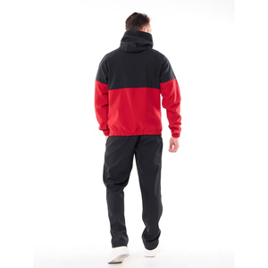 Ensemble de survêtement unisexe personnalisé pour homme, hiver, à capuche, uni, deux pièces, décontracté, grande taille, 100% coton, jogging, fitness - Product Image 3
