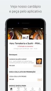 Application mobile de livraison de repas au Brésil pour commander des repas en ligne avec découverte des restaurants, paiements sécurisés et suivi en direct - Product Image 2