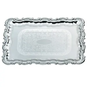 Bandeja de Servicio Decorativa de Estilo Americano, Ecológica y de Lujo, para Mesa, con Textura Decorativa y Acabado Premium - Product Image 2