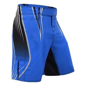 Shorts MMA Unisexe Personnalisés en Usine, Muay Thai, Arts Martiaux, Sublimation, Respirants, Anti-humidité, Polyester, Vente en Gros, OEM - Product Image 4