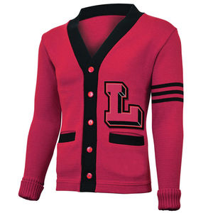 Make Your Custom Good Quality for Sorority/Fraternity/Schools/Colleges/Universities Logos Knitted <b>Cardigans</b> <b>Sweaters</b> for Unisex - Product Image 4