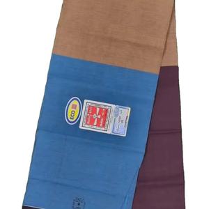 ผ้าโสร่งผ้าฝ้ายสำหรับผู้ใหญ่ผู้ชายผ้าคอตตอนลายหมากรุกแบบเย็บจากบังคลาเทศ - Product Image 1