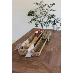 New Design Woven Seagrass Woven Storage Organizer Unique <b>Basket</b> <b>Bread</b> <b>Basket</b> made in Vietnam - Product Image 1