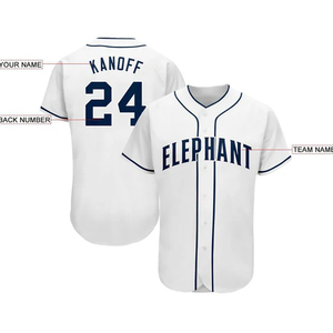Team Baseball Full Button Baseball Jersey Uniform Personalized Youth Adults Men Women Apparel - Product Image 2