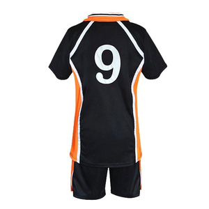 Tenue de volley-ball à séchage rapide, personnalisable avec logo d'équipe, maillot et short légers pour les matchs de ligue - Product Image 2