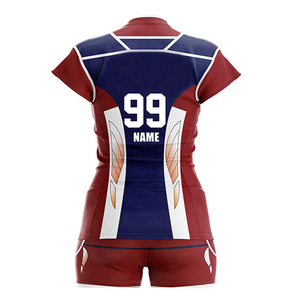 Uniforme Deportivo Personalizado de Invierno Transpirable 100% Poliéster para Voleibol, Informal, para Hombre y Mujer, con Nombre y Logotipo del Equipo Personalizados - Product Image 3