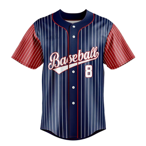 Uniformes de Béisbol para Adultos, Conjuntos de Camisetas Personalizadas con Diseño Transpirable y Antibacteriano de Manga Corta en Tallas Grandes - Product Image 4