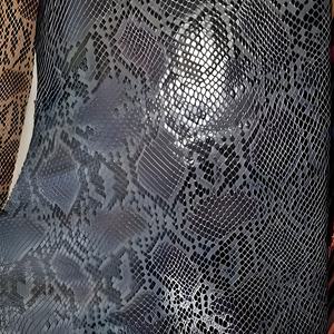 Material de Alta Calidad con Estampado de Serpiente Cobra para la Fabricación de Bolsos, Carteras, Cinturones, Calzado, Decoración y Diseño Profesional - Product Image 1