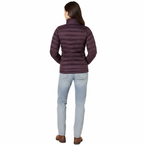 เสื้อแจ็คเก็ตบับเบิ้ลสำหรับผู้หญิง ผ้าแคนวาส มีฮู้ด แห้งเร็ว ระบายอากาศได้ดี บุผ้าฝ้าย ตกแต่งด้วยผ้าทอ เหมาะสำหรับกิจกรรมกลางแจ้ง สำหรับคนไซส์พลัส - Product Image 2