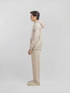 Mens Casual Fleece Sportswear Set Pullover <b>Sweat</b> <b>Top</b> with Relaxed Jogger Pants for Fitness and Everyday Activities - Product Image 2
