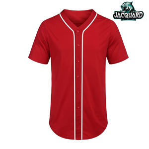 Camisetas de Béisbol Personalizadas con Impresión por Transferencia de Calor, Uniformes de Equipo 100% Poliéster - Product Image 3