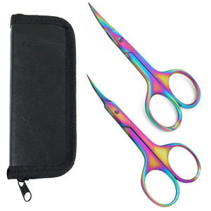 Ciseaux à cuticules en acier inoxydable faits à la main, multicolores, durables, faciles à utiliser, service OEM ODM, meilleur fournisseur, nouveauté - Product Image 1