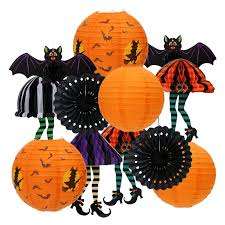 Halloween <b>Paper</b> <b>Lantern</b> Handmade Decorative Hanging Lamp from Vietnam for Party Outdoor Indoor Holiday Decoration - Product Image 4