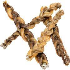 TIMELESS CRAFT Palitos de Masticación Naturales Trenzados Premium para Perros, Masticables Resistentes, Carne de Res Orgánica Sin Azúcar, Estilo Animal - Product Image 3