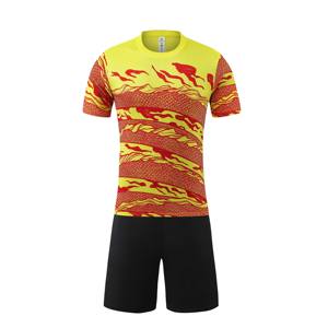Maillot de football 2026 personnalisé imprimé par transfert thermique, short respirant à séchage rapide, uniforme d'équipe, tenue d'entraînement de football pour jeunes - Product Image 2