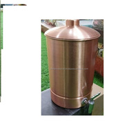 Bouilloire à thé en cuivre, utilisation et bouilloire en cuivre martelé de 5 litres, pièce de qualité supérieure pour produit en vente chaude