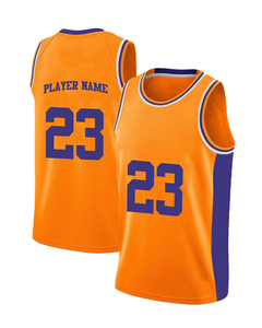 Customized 100% Polyester High Quality Heat-Transfer Sleeveless Unisex Basketball Jersey Breathable Quick Dry Moisture-Wicking - Product Image 1