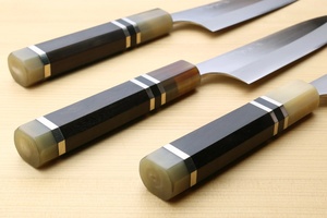 Couteau de chef utilitaire artisanal en acier inoxydable avec étui en cuir, pour la survie en plein air, le camping, la cuisine, la découpe de viande, couteaux de cuisine - Product Image 2