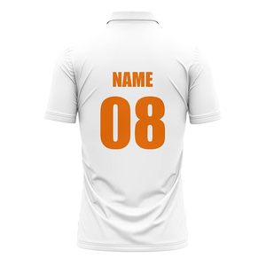 Camiseta de Cricket al por Mayor para Equipos Deportivos Internacionales, Ligera, de Secado Rápido, 100% Poliéster y Mezcla de Algodón, Personalizable, Manga Corta - Product Image 4