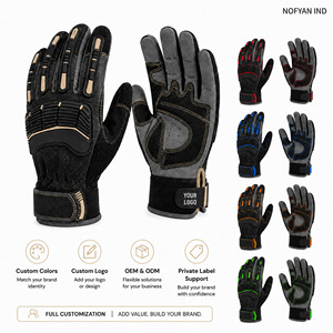 Guantes de Trabajo Resistentes, con Logotipo Personalizado, Resistentes a Impactos TPR, Guantes de Seguridad para Mecánicos, Antideslizantes, Guantes de Trabajo Industriales, OEM ODM - Product Image 1