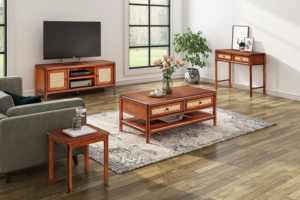 El mejor precio, Colección LAYTON, Unidad de TV de madera, muebles de sala de estar de Vietnam, suministro directo - Product Image 6