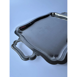 Plateau rectangulaire décoratif en métal de luxe pour fruits secs, bonbons, idéal pour les mariages, les festivals, les cadeaux et la maison - Product Image 3