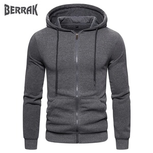 Men Jackets Hoodies Coats Casual Zipper Sweatshirts Male Tracksuit Fashion Jacket Mens Clothing Winter Add Wool Hoodie - Product Image 5