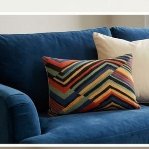 Housse de coussin rectangulaire à motif géométrique, style bohème, tissée, fabriquée en Inde, prix de gros - Product Image 3